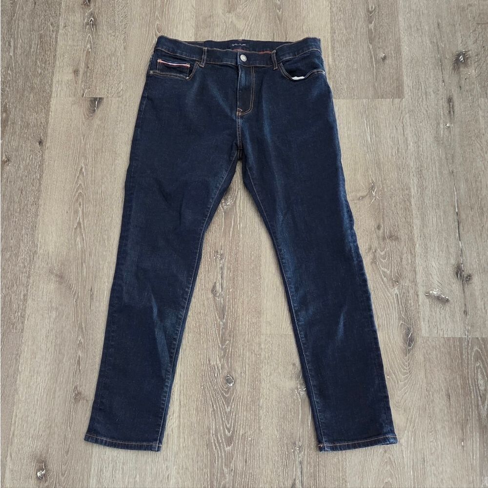 Tommy Hilfiger Dark Blue Slim Men's Jeans 34/30